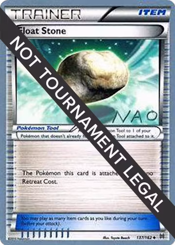 Float Stone - 2018 (Naohito Inoue) (137/162), World Championship Decks — Pokémon card price