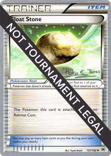 Float Stone - 2018 (Pedro Eugenio Torres) (137/162), World Championship Decks — Pokémon card price