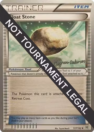 Float Stone - 2018 (Magnus Pedersen) (137/162), World Championship Decks — Pokémon card price