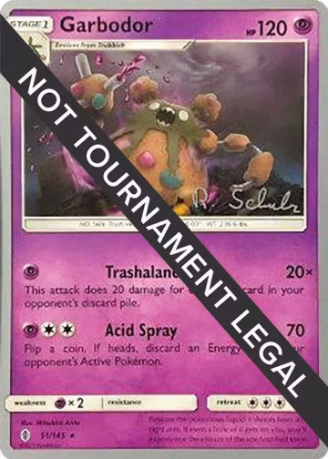 Garbodor (51) - 2018 (Robin Schulz) (51/145), World Championship Decks — Pokémon card price