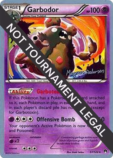 Garbodor (57) - 2018 (Magnus Pedersen) (57/122), World Championship Decks — Pokémon card price