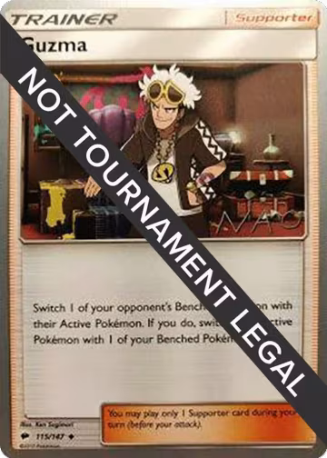 Guzma - 2018 (Naohito Inoue) (115/147), World Championship Decks — Pokémon card price