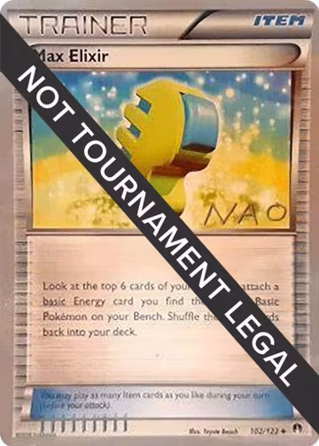 Max Elixir - 2018 (Naohito Inoue) (102/122), World Championship Decks — Pokémon card price