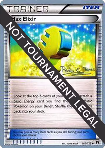 Max Elixir - 2018 (Pedro Eugenio Torres) (102/122), World Championship Decks — Pokémon card price
