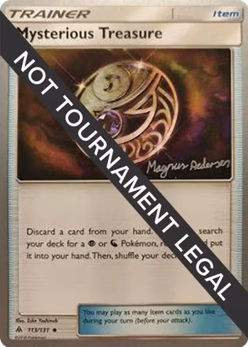 Mysterious Treasure - 2018 (Magnus Pedersen) (113/131), World Championship Decks — Pokémon card price