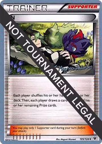 N - 2018 (Magnus Pedersen) (105/124), World Championship Decks — Pokémon card price