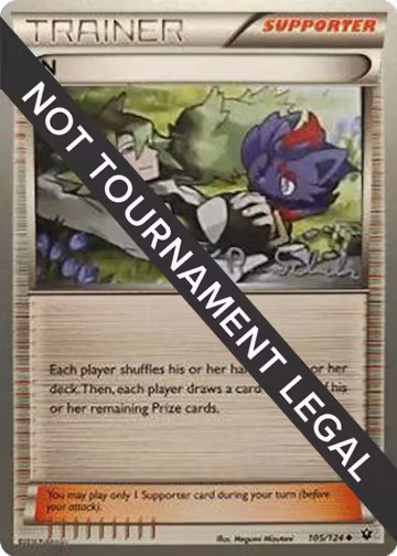 N - 2018 (Robin Schulz) (105/124), World Championship Decks — Pokémon card price