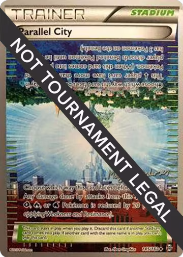 Parallel City - 2018 (Magnus Pedersen) (145/162), World Championship Decks — Pokémon card price