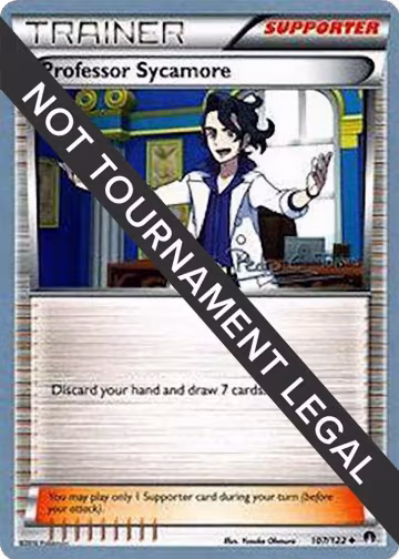 Professor Sycamore - 2018 (Pedro Eugenio Torres) (107/122), World Championship Decks — Pokémon card price