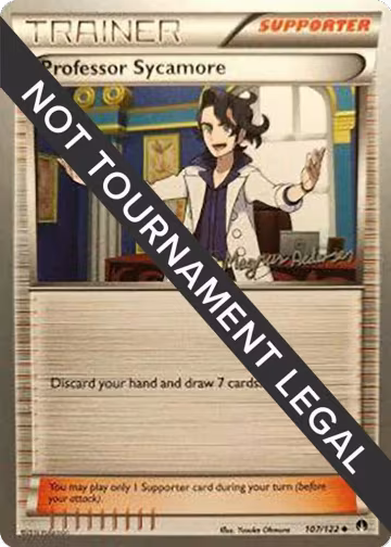 Professor Sycamore - 2018 (Magnus Pedersen) (107/122), World Championship Decks — Pokémon card price