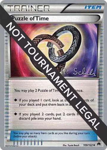 Puzzle of Time - 2018 (Robin Schulz) (109/122), World Championship Decks — Pokémon card price