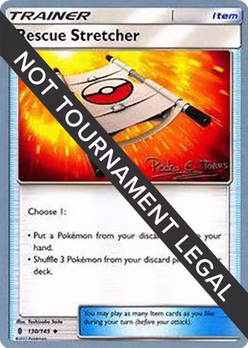 Rescue Stretcher - 2018 (Pedro Eugenio Torres) (130/145), World Championship Decks — Pokémon card price