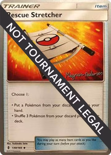 Rescue Stretcher - 2018 (Magnus Pedersen) (130/145), World Championship Decks — Pokémon card price