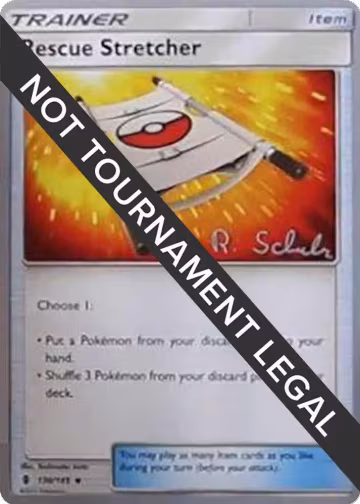 Rescue Stretcher - 2018 (Robin Schulz) (130/145), World Championship Decks — Pokémon card price