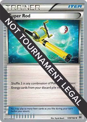 Super Rod - 2018 (Pedro Eugenio Torres) (149/162), World Championship Decks — Pokémon card price