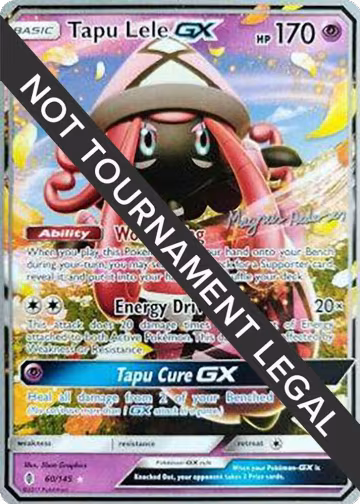 Tapu Lele GX - 2018 (Magnus Pedersen) (60/145), World Championship Decks — Pokémon card price