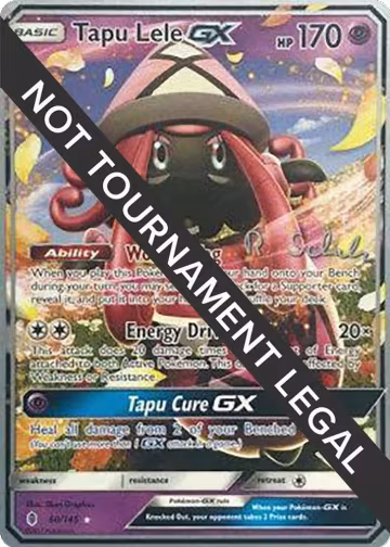 Tapu Lele GX - 2018 (Robin Schulz) (60/145), World Championship Decks — Pokémon card price