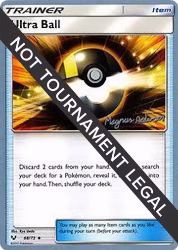 Ultra Ball - 2018 (Magnus Pedersen) (68/73), World Championship Decks — Pokémon card price