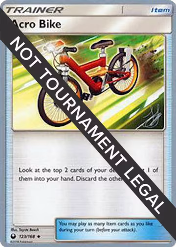 Acro Bike - 2019 (Henry Brand) (123/168), World Championship Decks — Pokémon card price