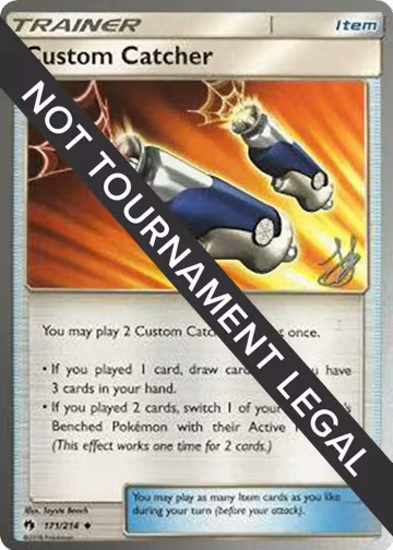 Custom Catcher - 2019 (Henry Brand) (171/214), World Championship Decks — Pokémon card price