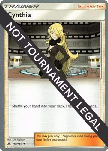 Cynthia - 2019 (Haruki Miyamoto) (119/156), World Championship Decks — Pokémon card price