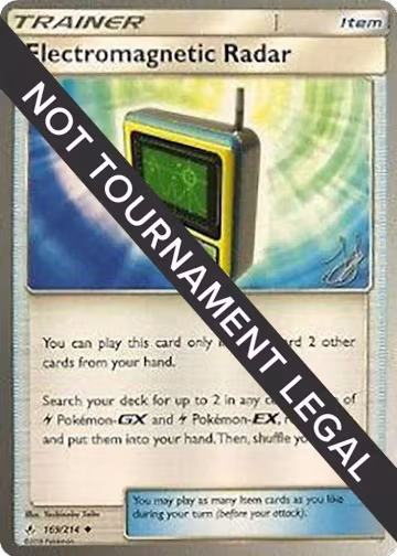 Electromagnetic Radar - 2019 (Henry Brand) (169/214), World Championship Decks — Pokémon card price