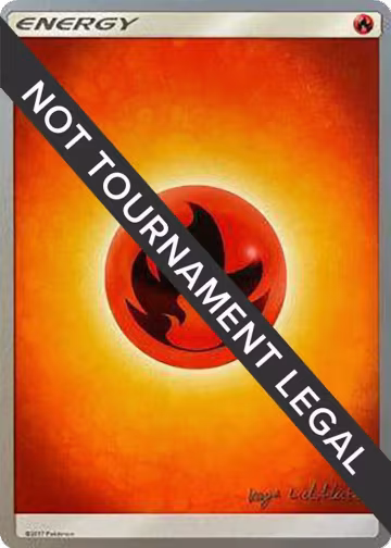 Fire Energy - 2019 (Kaya Lichtleitner), World Championship Decks — Pokémon card price