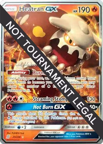 Heatran GX - 2019 (Kaya Lichtleitner) (25/236), World Championship Decks — Pokémon card price