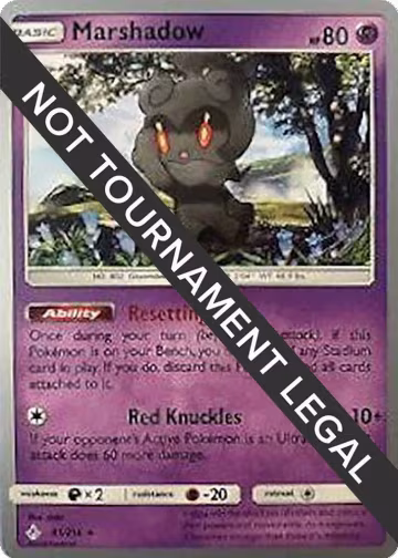 Marshadow - 2019 (Henry Brand) (81/214), World Championship Decks — Pokémon card price