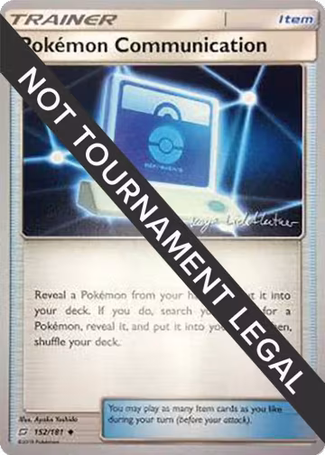Pokemon Communication - 2019 (Kaya Lichtleitner) (152/181), World Championship Decks — Pokémon card price