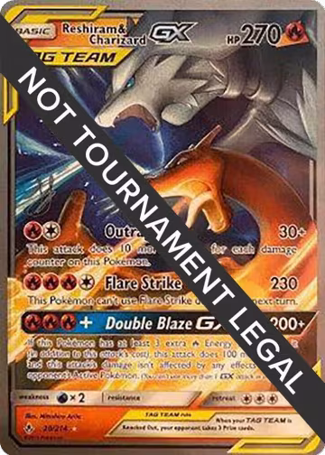 Reshiram & Charizard GX - 2019 (Henry Brand) (20/214), World Championship Decks — Pokémon card price
