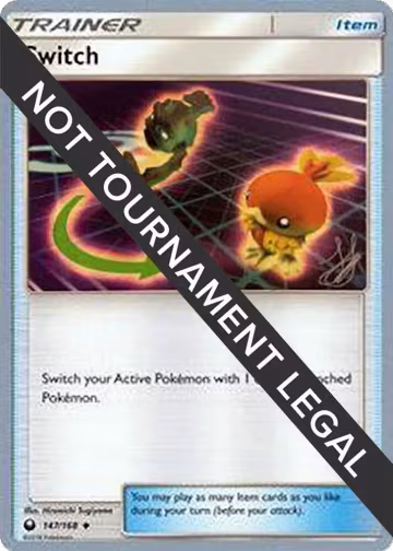 Switch - 2019 (Henry Brand) (147/168), World Championship Decks — Pokémon card price
