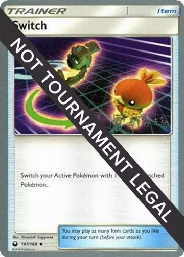 Switch - 2019 (Haruki Miyamoto) (147/168), World Championship Decks — Pokémon card price