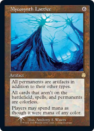 Mycosynth Lattice (3), Judge Promos — Magic card price