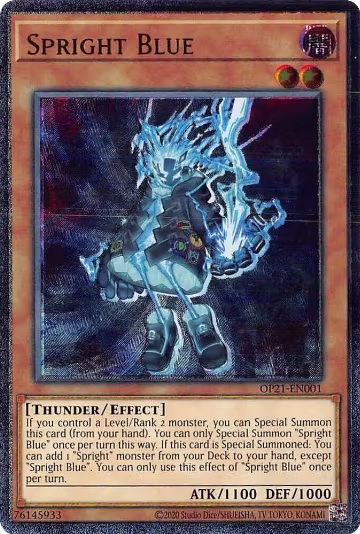 Spright Blue (UTR) (OP21-EN001) — card price