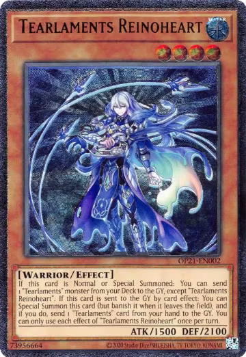 Tearlaments Reinoheart (UTR) (OP21-EN002) — card price