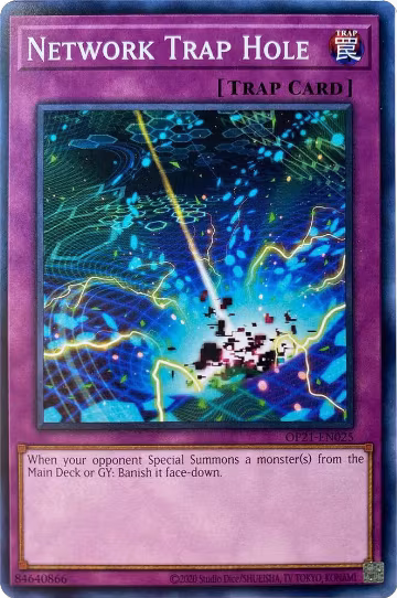 Network Trap Hole (OP21-EN025), OTS Tournament Pack 21 — Yu-Gi-Oh! card price