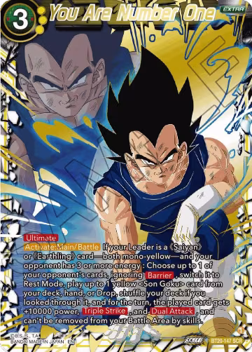 You Are Number One (BT20-147), Power Absorbed — DB Super card price