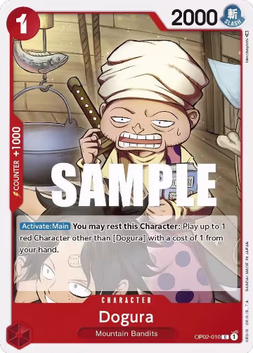 Dogura (OP02-010), Paramount War — One Piece card price