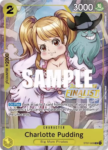 Charlotte Pudding (Offline Regional 2023) [Finalist] (ST07-008), One Piece Promotion Cards — One Piece card price