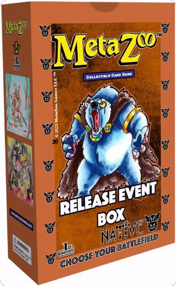 Native Release First Edition Event Box, Native: First Edition Release Event Deck — MetaZoo sealed product price