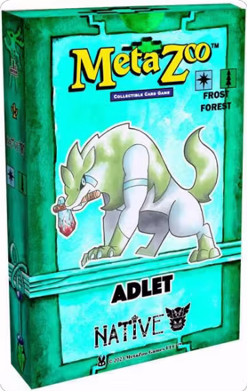 Native Theme Deck: Adlet - First Edition, Native: First Edition — MetaZoo sealed product price