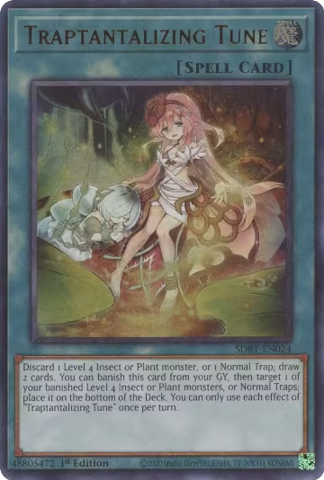 Traptantalizing Tune (SDBT-EN024), Structure Deck: Beware of Traptrix — Yu-Gi-Oh! card price