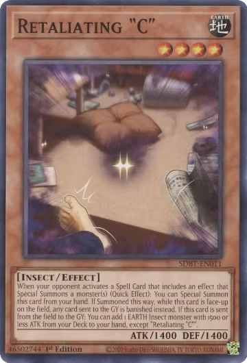 Retaliating "C" (SDBT-EN011), Structure Deck: Beware of Traptrix — Yu-Gi-Oh! card price