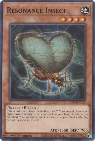 Resonance Insect (SDBT-EN012), Structure Deck: Beware of Traptrix — Yu-Gi-Oh! card price