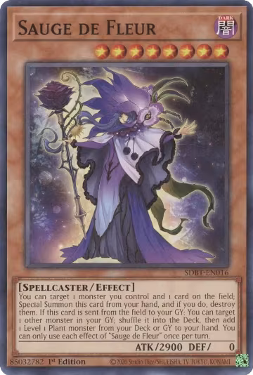 Sauge de Fleur (SDBT-EN016), Structure Deck: Beware of Traptrix — Yu-Gi-Oh! card price