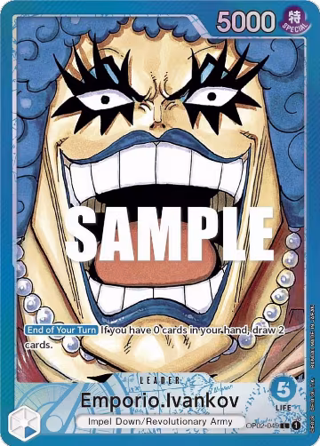 Emporio.Ivankov (049) (Alternate Art) (OP02-049), Paramount War — One Piece card price