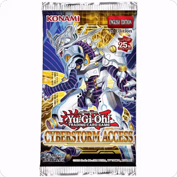 Cyberstorm Access Booster Pack [1st Edition], Cyberstorm Access — Yu-Gi-Oh! sealed product price