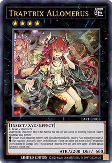 Traptrix Allomerus (LART-EN055), The Lost Art Promotion — Yu-Gi-Oh! card price