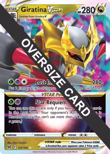 Giratina VSTAR (131/196), Jumbo Cards — Pokémon card price
